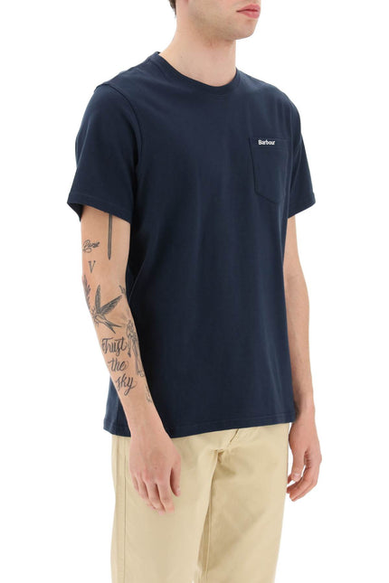 Barbour Classic Chest Pocket T-Shirt-Barbour-Urbanheer