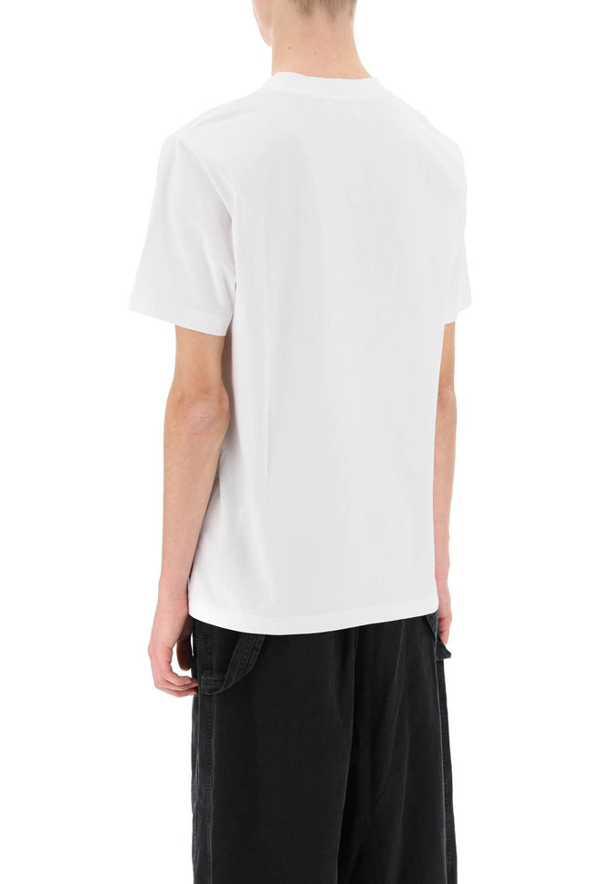 Off-White Crew-Neck T-Shirt With Off Print-Off-White-Urbanheer