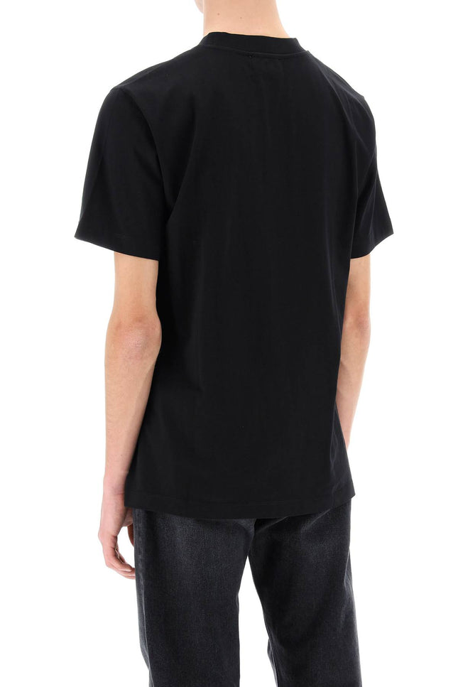 Off-White Crew-Neck T-Shirt With Off Print-Off-White-Urbanheer