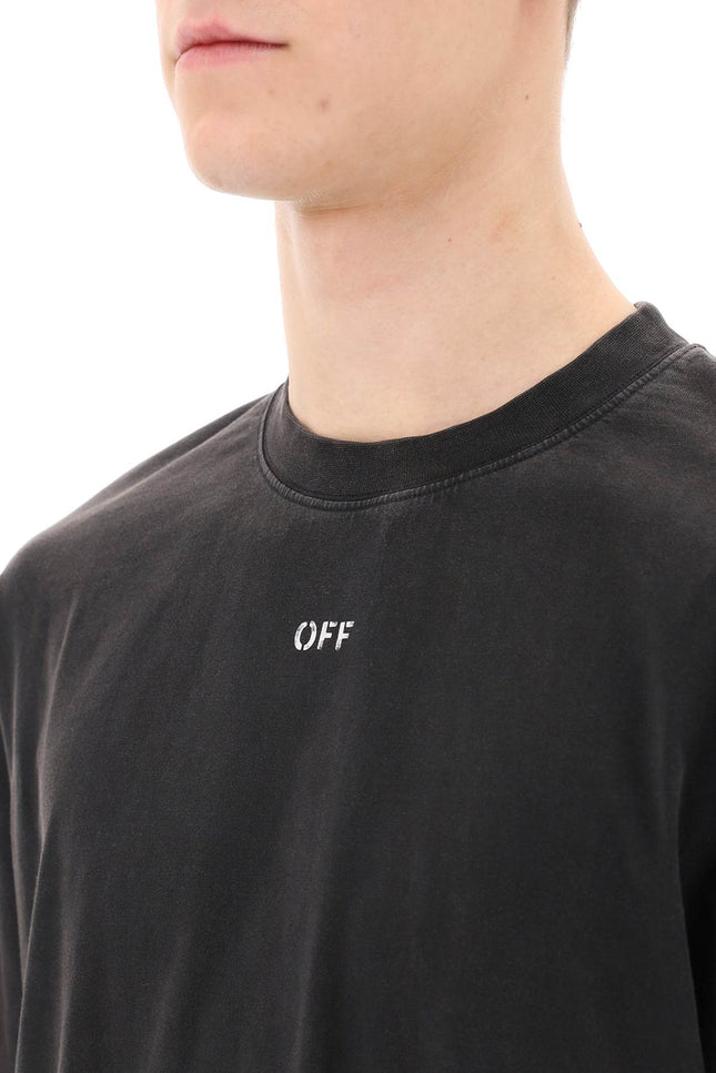 Off-White S. Matthew Crew-Neck T-Shirt-Off-White-Urbanheer