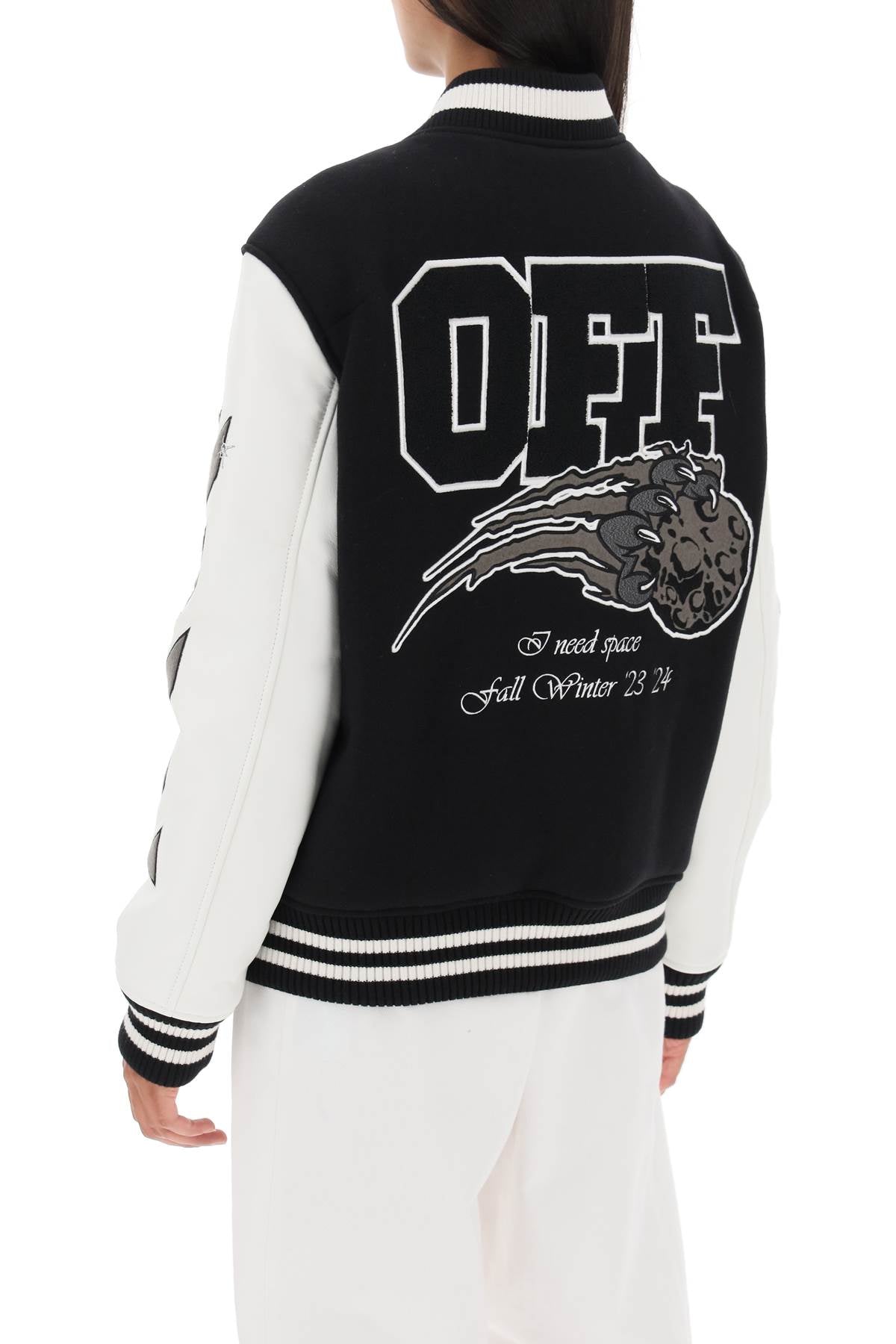 Off-white meteor varsity bomber jacket-Off-White-42-Urbanheer