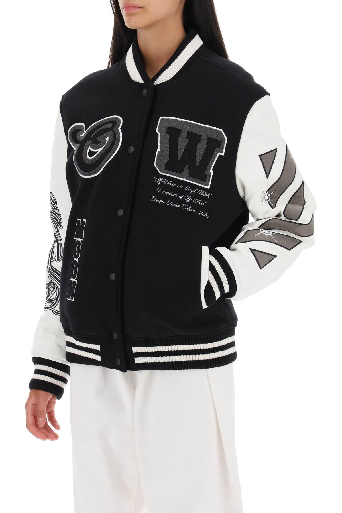 Off-white meteor varsity bomber jacket-Off-White-42-Urbanheer