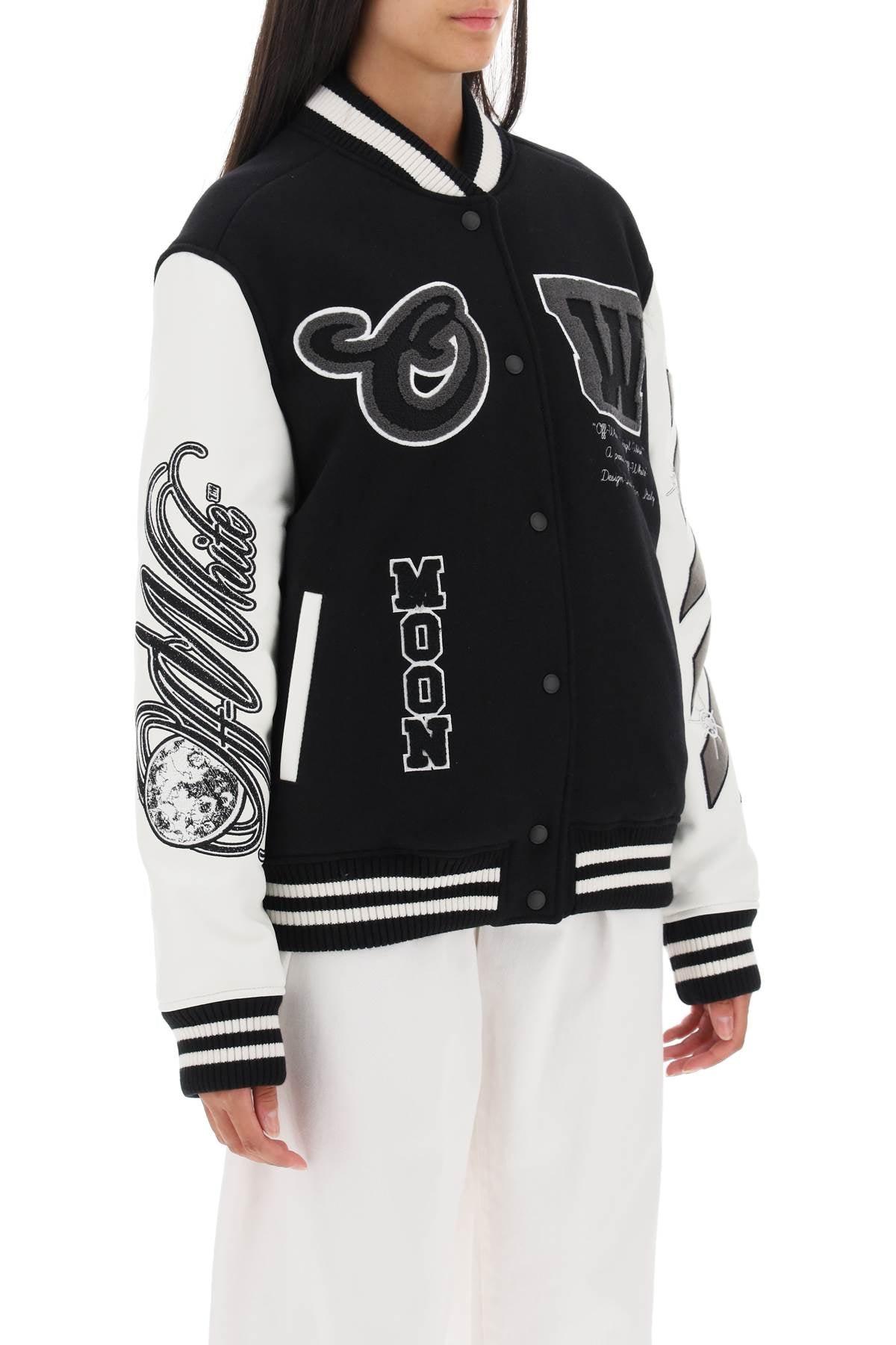 Off-white meteor varsity bomber jacket-Off-White-42-Urbanheer