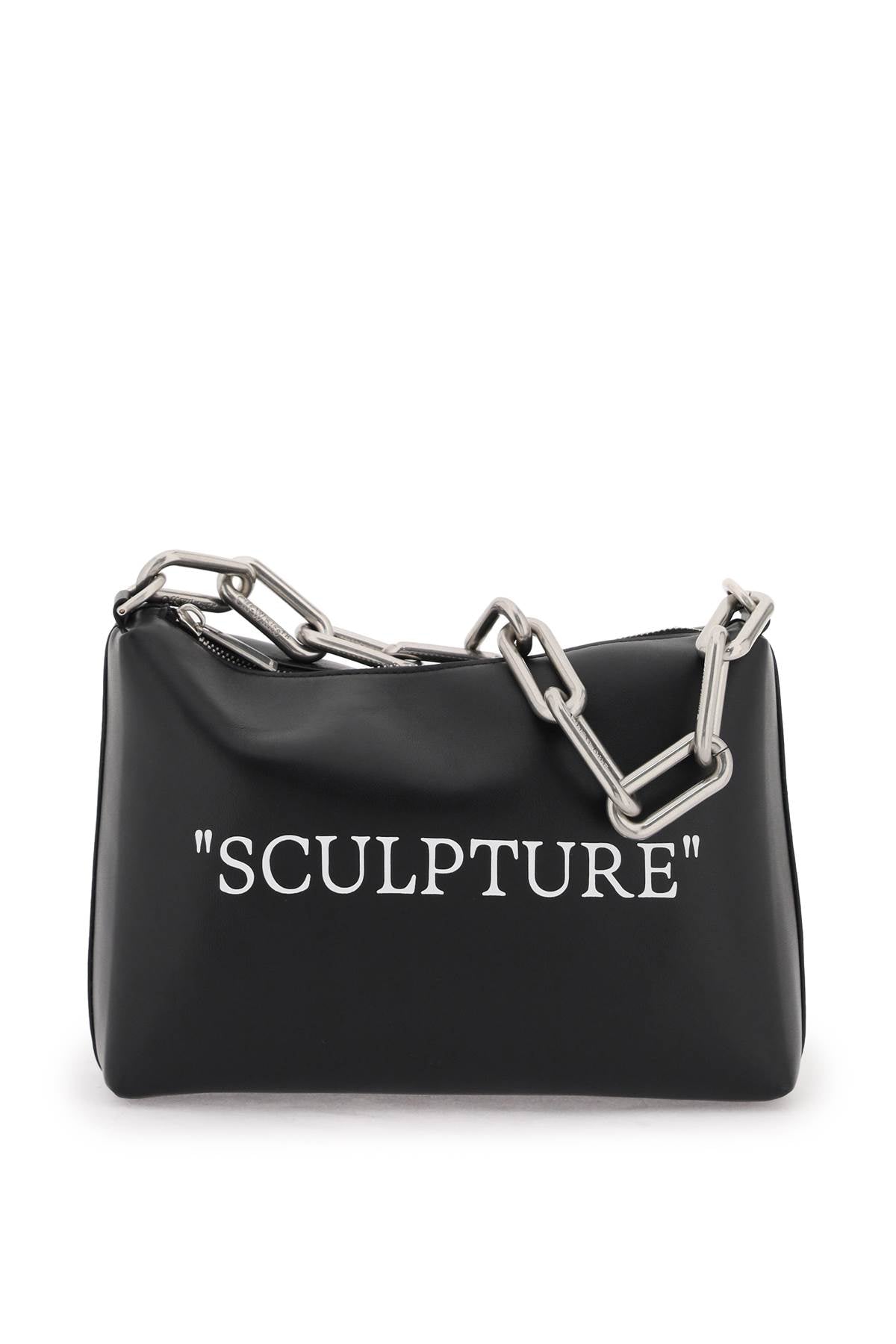 Off-White Shoulder Bag With Lettering-Off-White-Urbanheer