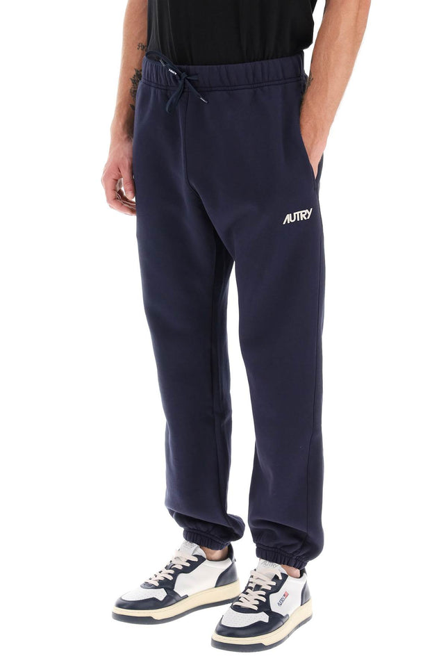 Autry fleece-back cotton joggers-Autry-Urbanheer