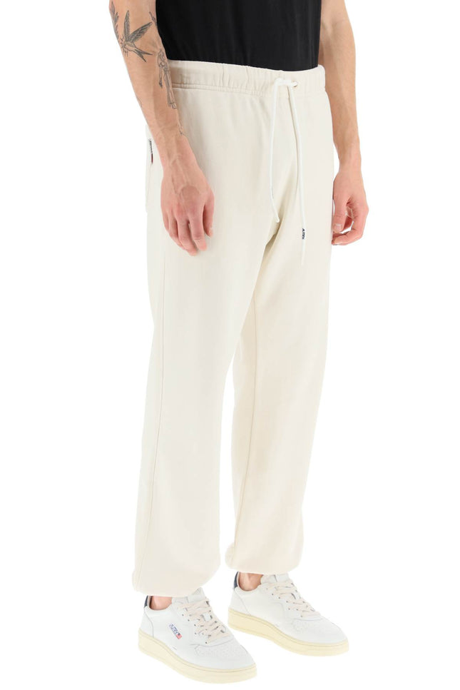 Autry jogger pants with logo patch-Autry-Urbanheer