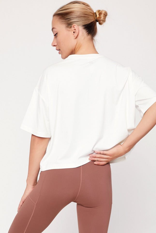 Cozy Boxy Tee Short Sleeve-Clothing - Women-rebody-Urbanheer