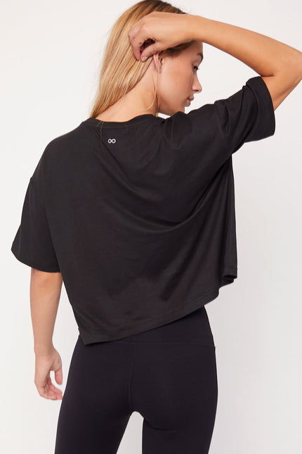 Cozy Boxy Tee Short Sleeve-Clothing - Women-rebody-Urbanheer