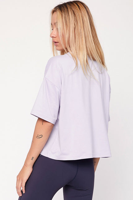 Cozy Boxy Tee Short Sleeve-Clothing - Women-rebody-Urbanheer