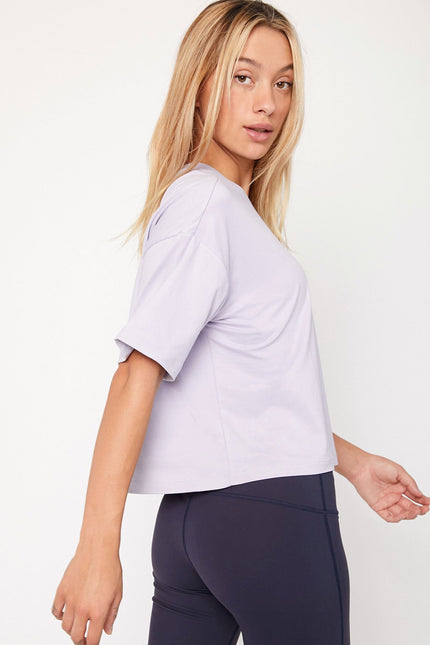 Cozy Boxy Tee Short Sleeve-Clothing - Women-rebody-Urbanheer