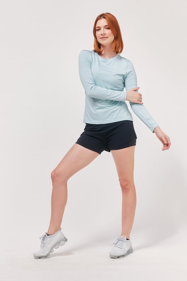 To Practice Compression Long Sleeve-rebody-Heather Burgundy-XS-Urbanheer