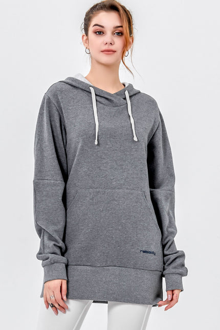 Keep Warm Fleece Hoodie-rebody-Heather Grey-XS-Urbanheer