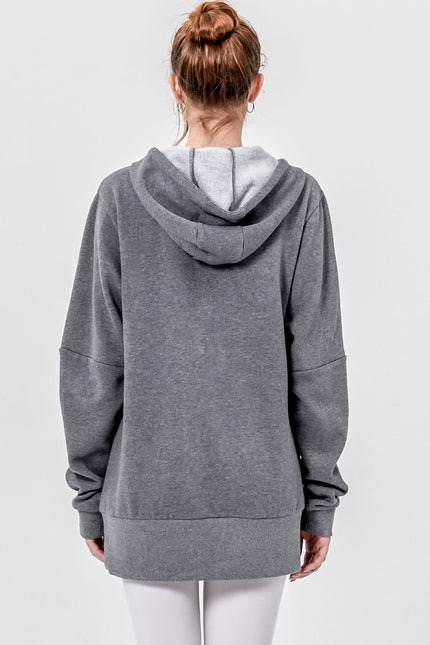 Keep Warm Fleece Hoodie-rebody-Heather Grey-XS-Urbanheer