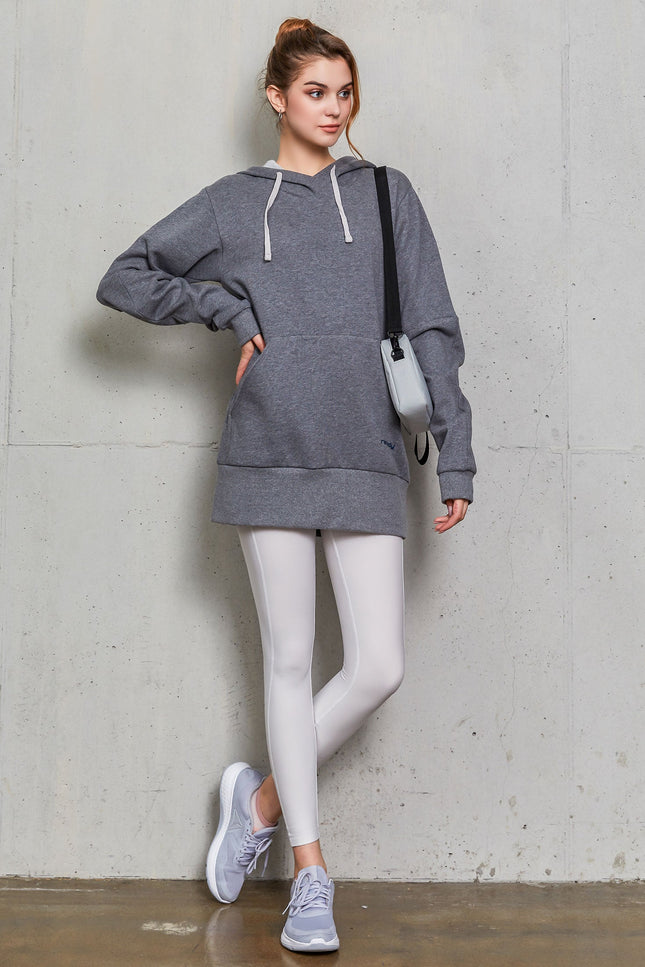 Keep Warm Fleece Hoodie-rebody-Heather Grey-XS-Urbanheer