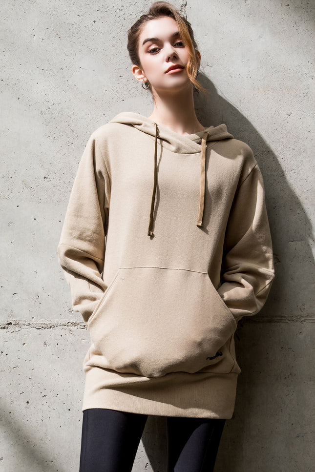 Keep Warm Fleece Hoodie-rebody-Heather Grey-XS-Urbanheer