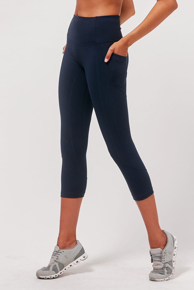 Daily Active Ventiflo™ Crop Leggings 21"-Clothing - Women-rebody-True Navy-XS-Urbanheer