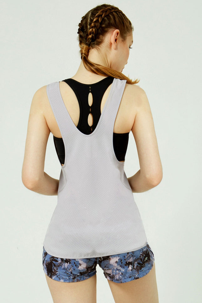 Atlas Laser Cut Mesh Tank-Clothing - Women-rebody-Urbanheer