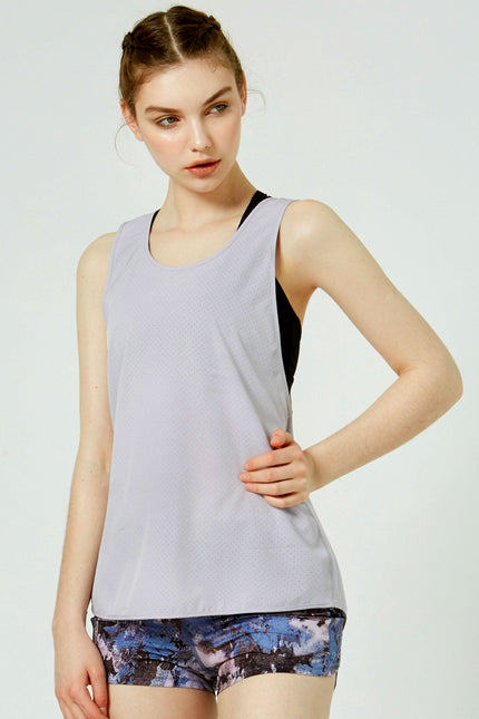 Atlas Laser Cut Mesh Tank-Clothing - Women-rebody-Stone Purple-XS-Urbanheer