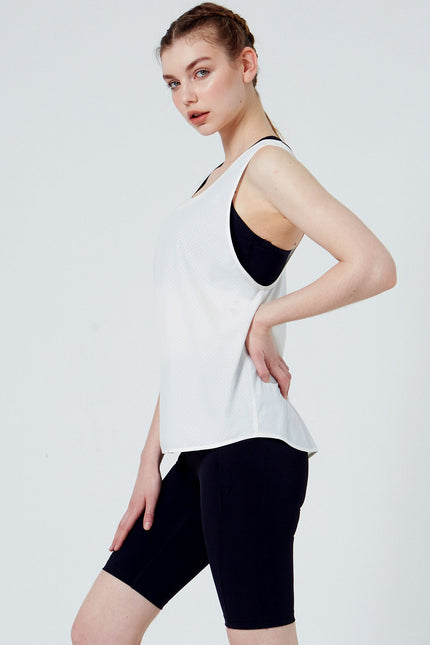 Atlas Laser Cut Mesh Tank-Clothing - Women-rebody-Urbanheer