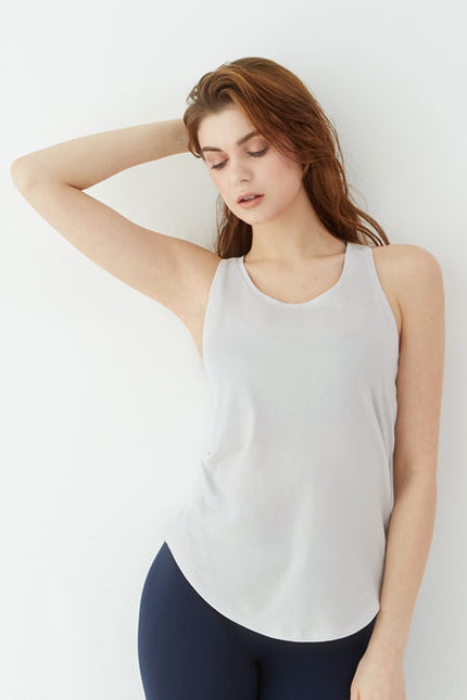 Pinch Me Pleated Racerback Tank-rebody-Urbanheer