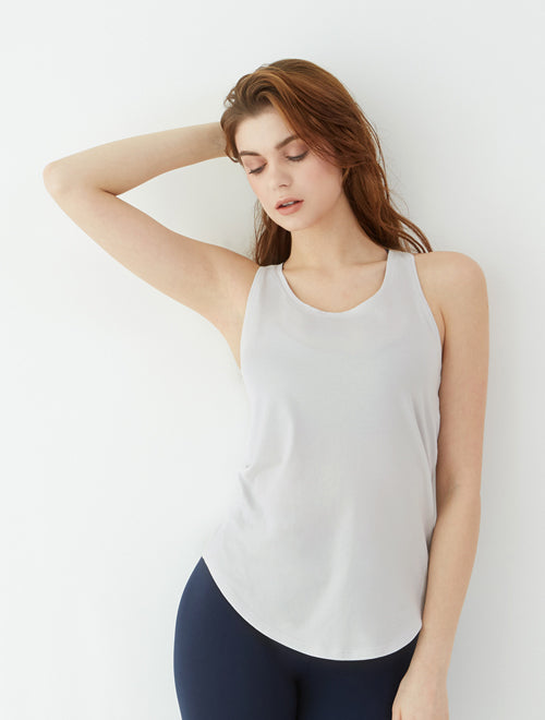 Pinch Me Pleated Racerback Tank-rebody-Urbanheer