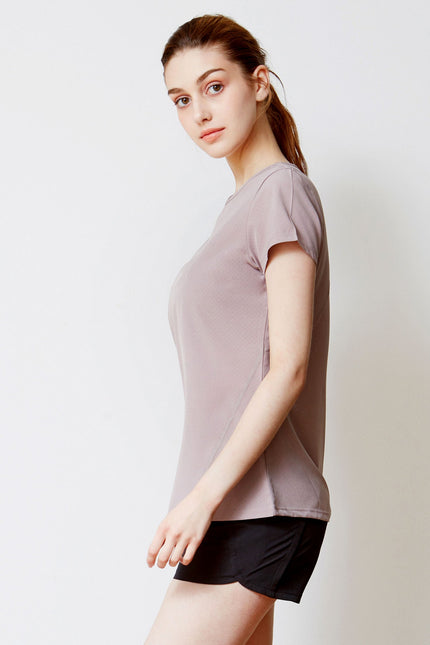 Airy Mile Laser Cut Mesh Top-Clothing - Women-rebody-Urbanheer