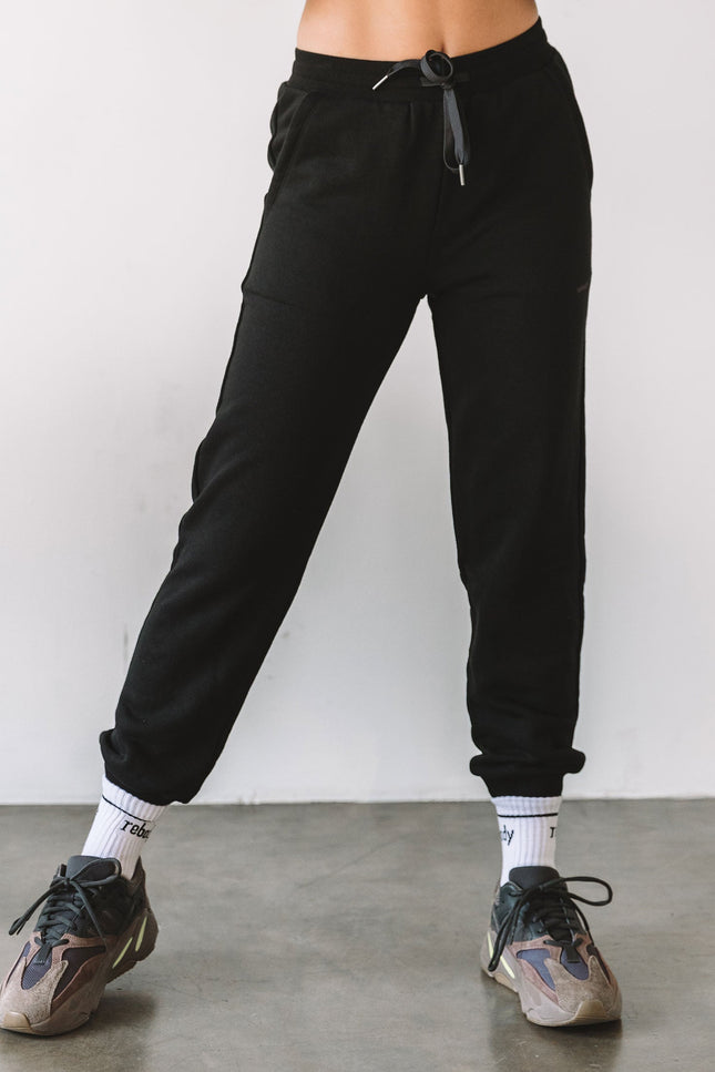 Rebody Lifestyle French Terry Sweatpants-Rebody-Metropolis Black/Slate-S-Urbanheer