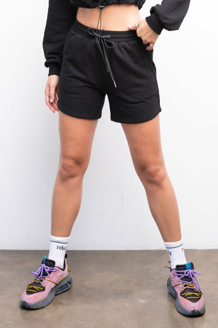 Rebody French Terry Biker Sweatshorts-Rebody-Urbanheer