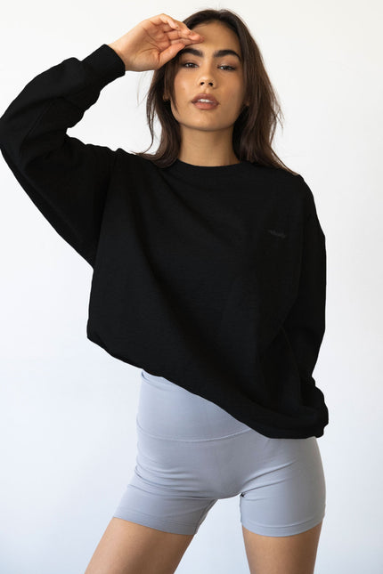 Rebody Lifestyle Sweatshirt-rebody-Metropolis Black/Slate-S-Urbanheer