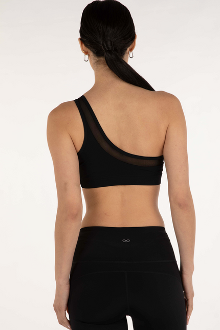 On Duty Mesh One Shoulder Silkiflex™ Bra-rebody-Urbanheer