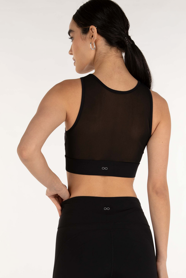 Venti Mesh Longline Silkiflex™ Longline Bra-rebody-Urbanheer