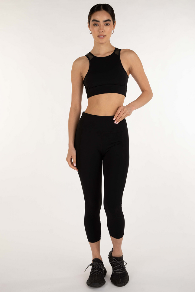 Venti Mesh Longline Silkiflex™ Longline Bra-rebody-Urbanheer