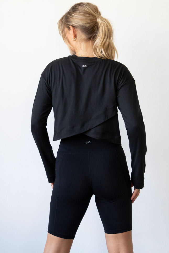 Go With The Flow Crop Long Sleeve-Clothing - Women-rebody-Urbanheer