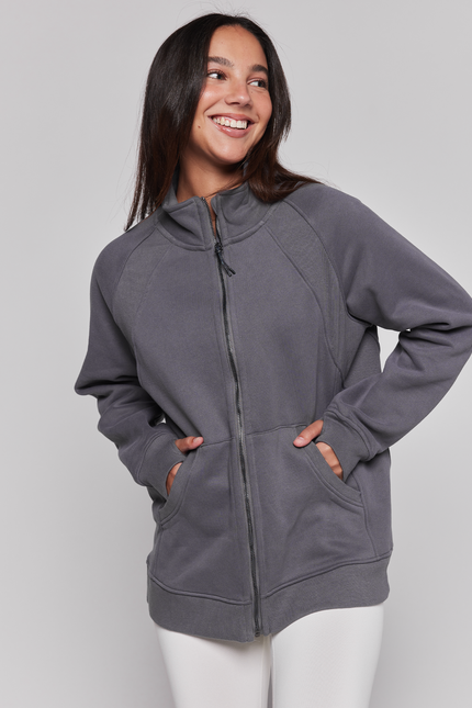 Effortless Fleece Oversized Jacket-rebody-Urbanheer