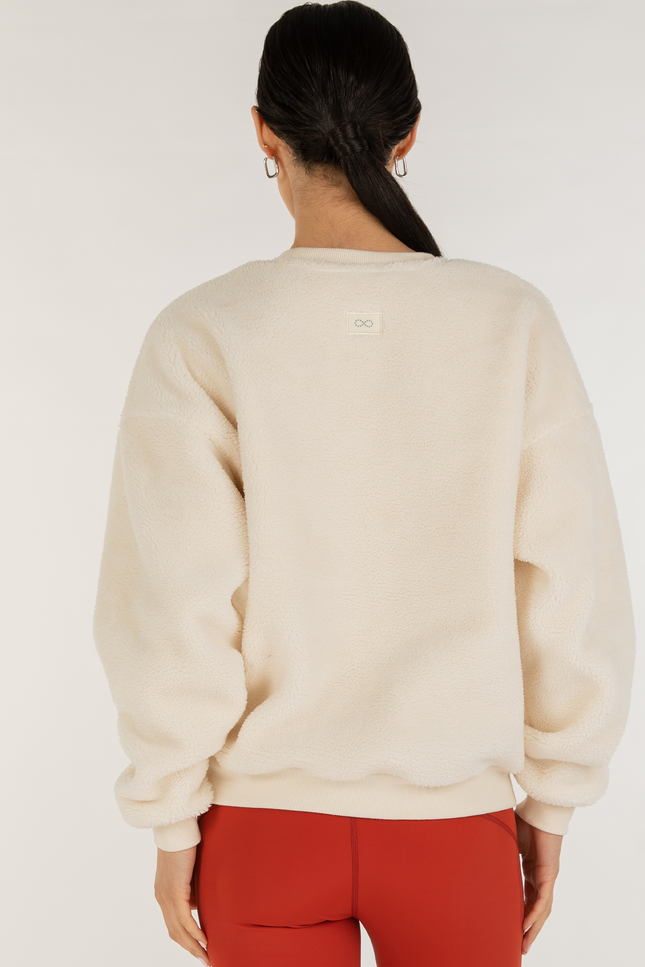 Teddy Sherpa Sweatshirt Micro-Fleece Lined-rebody-Urbanheer