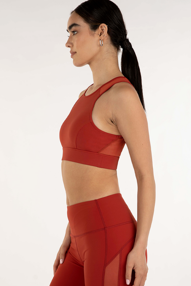 Venti Mesh Longline Silkiflex™ Longline Bra-rebody-Urbanheer