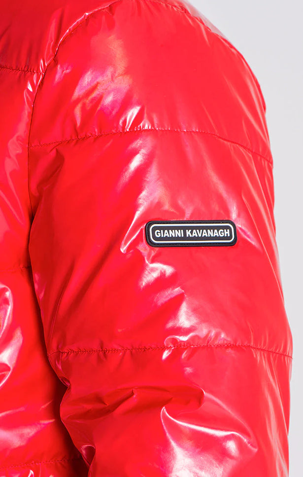 Gk Lux Red Iceland Puffer Coat-Clothing - Men-Gianni Kavanagh-Urbanheer