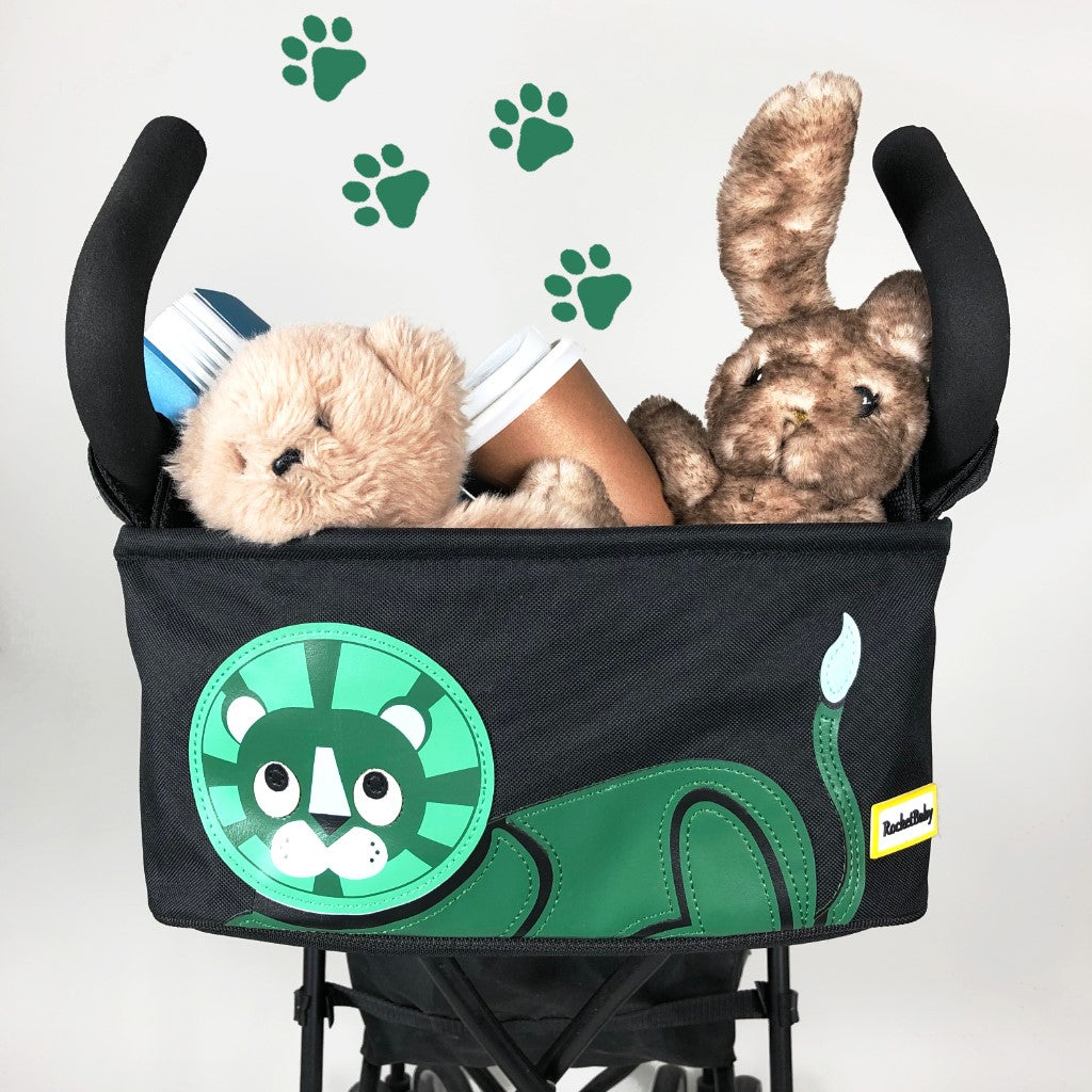 Stroller Organizer Bag August The Lion-ROCKETBABY-Urbanheer