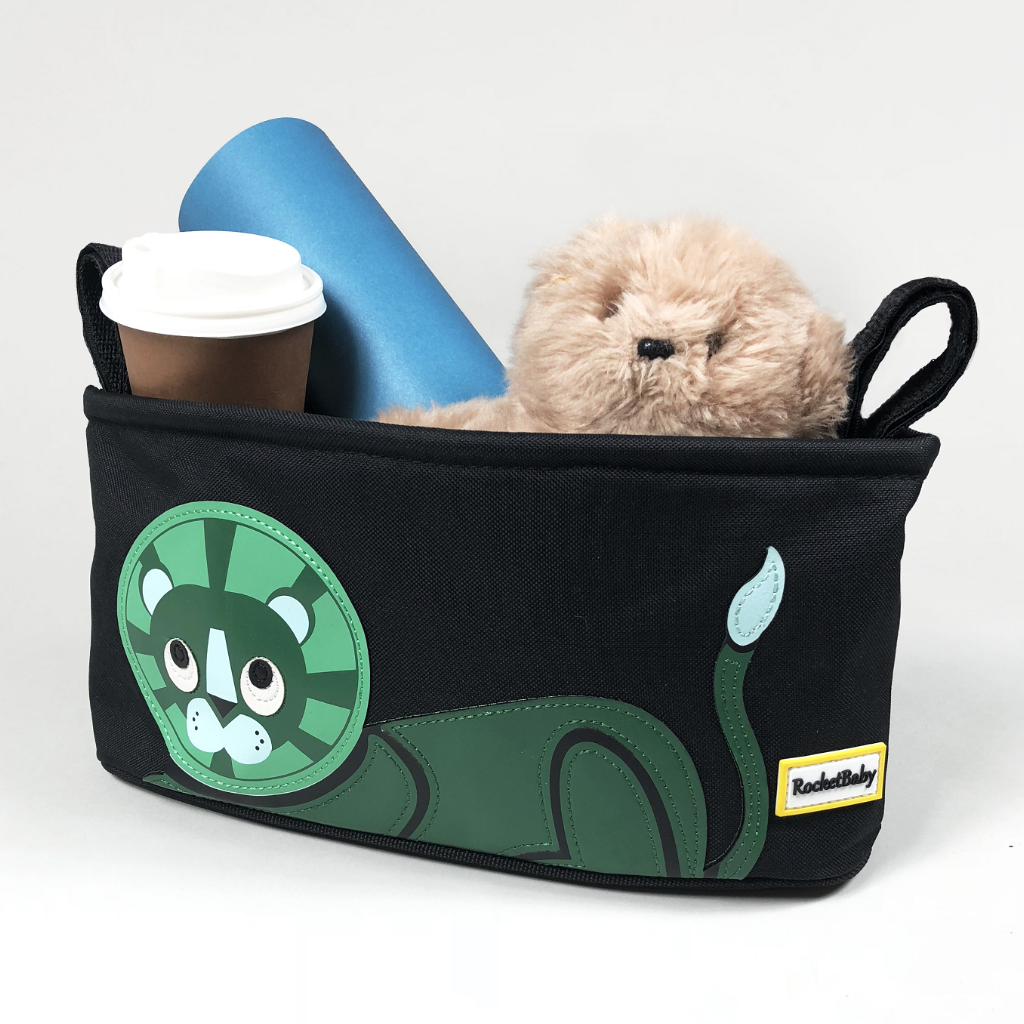 Stroller Organizer Bag August The Lion-ROCKETBABY-Urbanheer