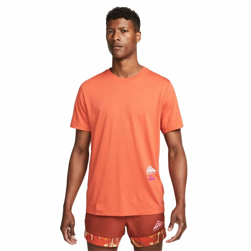 T-Shirt Nike Dri-Fit Orange Men-Nike-Urbanheer