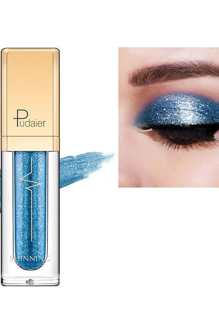 Pudaier Glitter & Glow Liquid Eyeshadow - Color # 05 Blue-Pudaier-05-Urbanheer