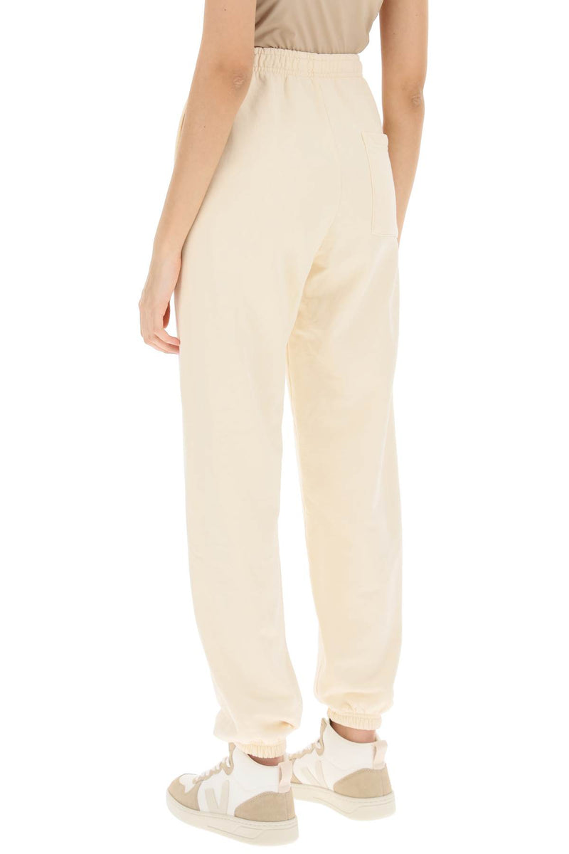 Sporty rich jogger pants with logo detail-Sporty & Rich-L-Urbanheer