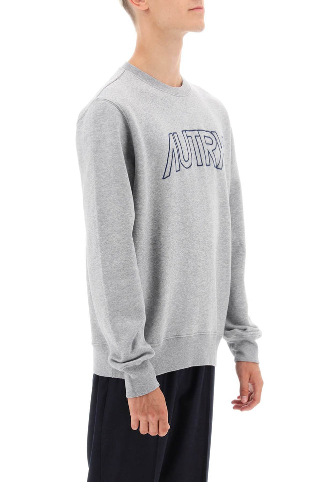 Autry embroidered logo icon sweatshirt-Autry-Urbanheer