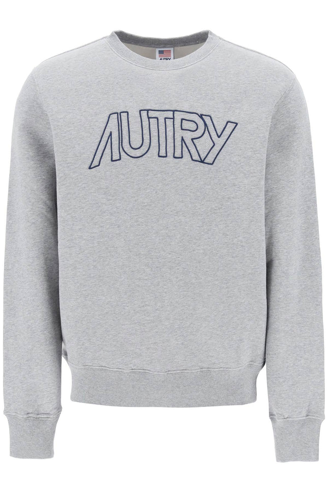 Autry embroidered logo icon sweatshirt-Autry-Urbanheer