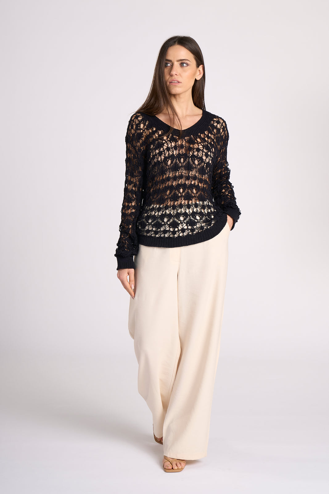 Crochet Style Top - Elisa-Crochet-Tenne'-Urbanheer