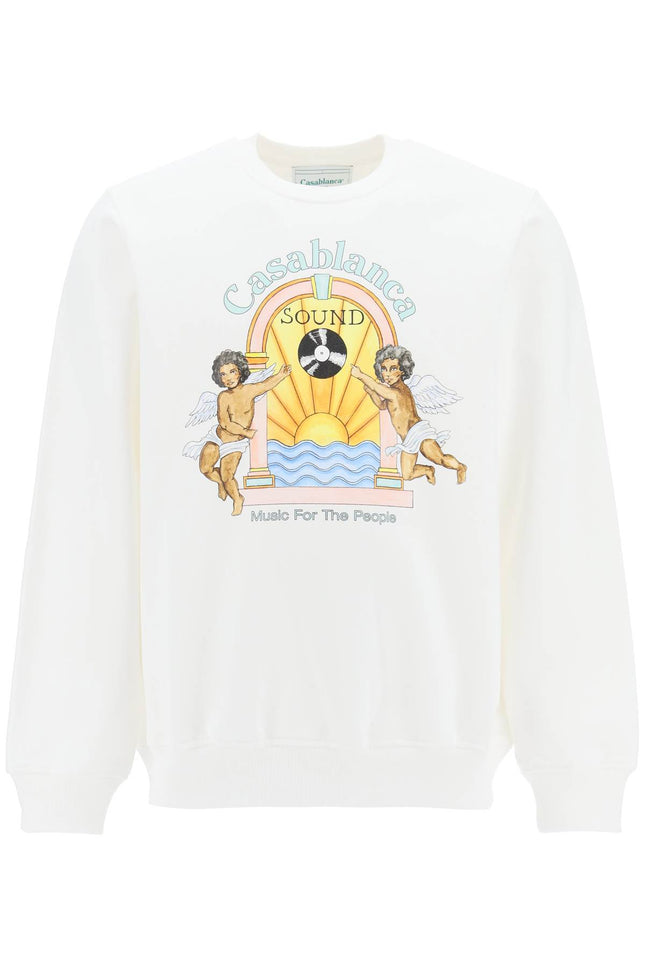 Casablanca Studio De Musique Crew-Neck Sweatshirt-Casablanca-L-Urbanheer