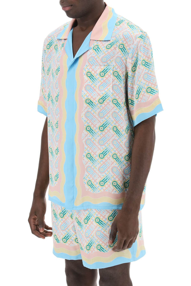 Casablanca Ping Pong Bowling Shirt-Casablanca-L-Urbanheer