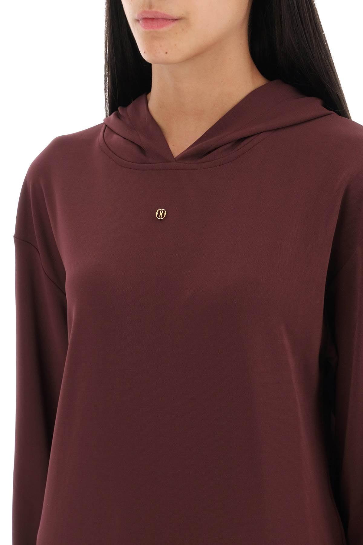 Bally Jersey Hoodie With Bally Emblem-Bally-Urbanheer