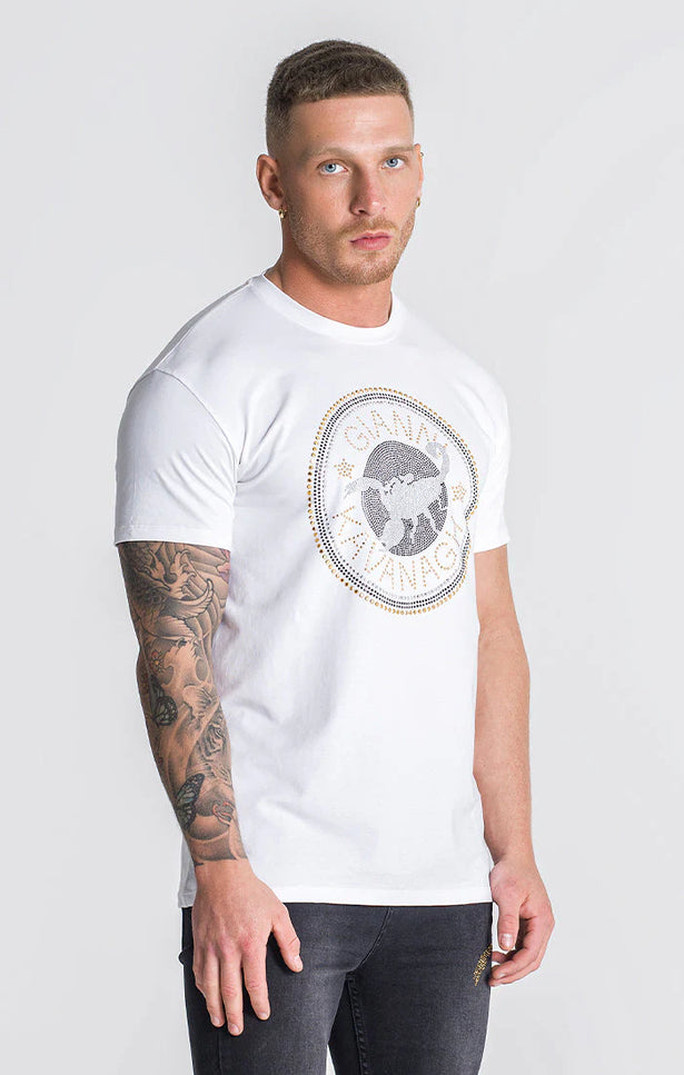 White Astral Crystals T-Shirt-Clothing - Men-Gianni Kavanagh-Urbanheer