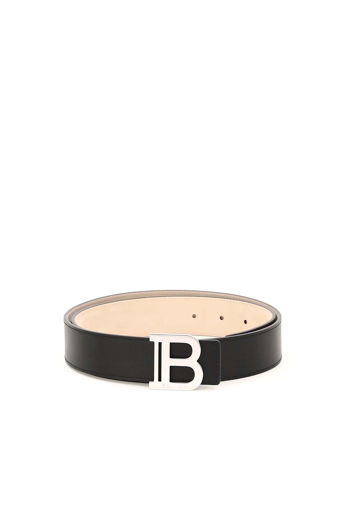 Balmain B-Belt Leather Belt-Balmain-Urbanheer
